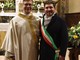 Don Giorgio con il sindaco Francesco Pietrasanta