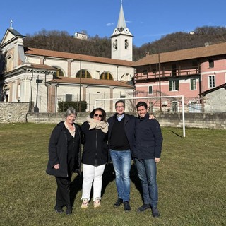 Don Giorgio in arrivo a Quarona