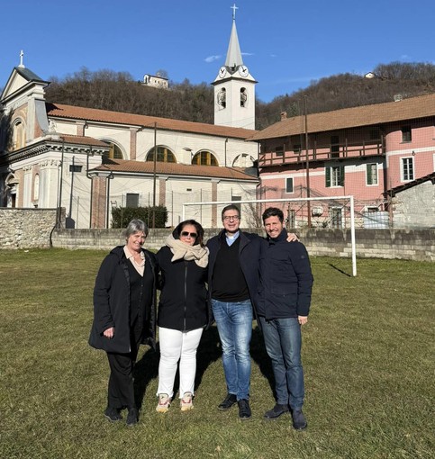 Don Giorgio in arrivo a Quarona