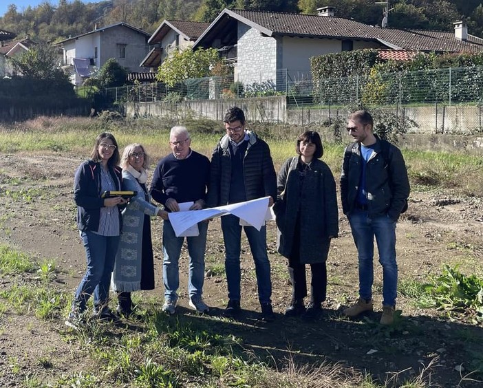 Sopralluogo nell'area dell'asilo di Doccio