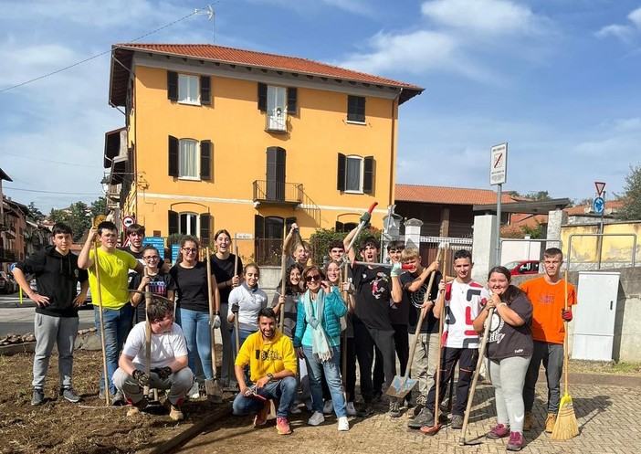 Gli studenti del Bonfantini di Romagnano all'opera