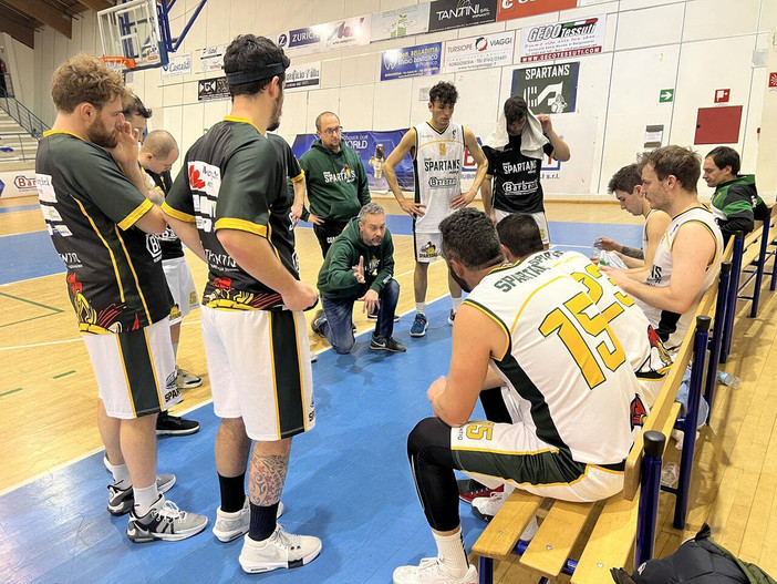 La panchina di Spartans Basket