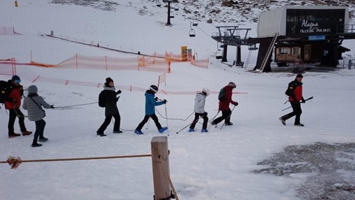 Tutte in salvo le 150 persone bloccate sugli impianti di Alagna