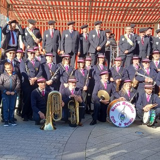 Banda musicale di Varallo, pronti per la trasferta a Pontarlier per la festa dei gemellaggi.