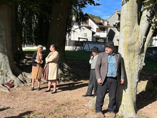 Ars Teatrando, lo spettacolo è di scena a Coggiola: in tanti a seguirlo (foto di Ermanno Orsi)