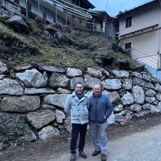 Lavori terminati al versante di frazione Crosi a Varallo