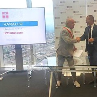 Il consigliere comunale Gaetano Amodio alla firma dell'accordo in Regione.