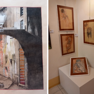 Leonardo Pagani, l’artista varallese in mostra a Novara.