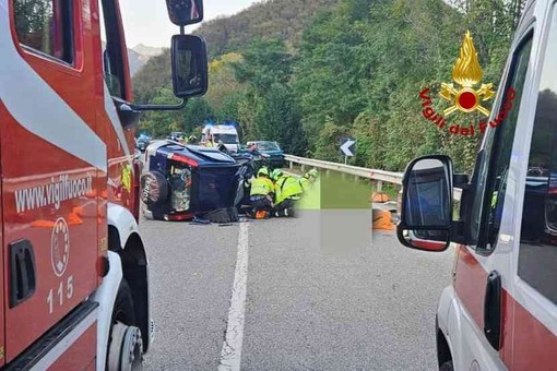 Varallo: Incidente sulla SP299, ci sono feriti