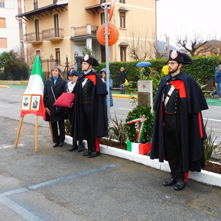 Varallo ha intitolato una piazza  al maresciallo Arturo Vescia e al carabiniere Giuseppe Marchiando