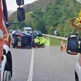 Varallo: Incidente sulla SP299, ci sono feriti