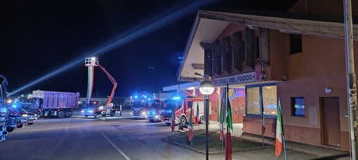 Vigili del fuoco di Varallo festeggiano Santa Barbara