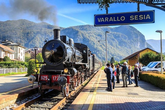 Il treno storico torna a Varallo.