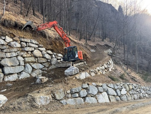 A Varallo partiti i lavori per la stada di Erbareti