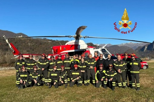 Corso operatori Dos al centro formazione dei vigili del fuoco di Varallo FOTO