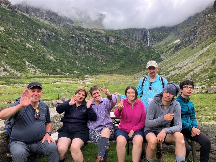 Una gita che ha coinvolto gli ospiti delle strutture dell'Unione montana Valsesia.