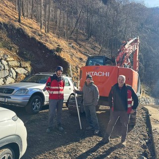 Partiti i lavori per la strada Salaro-Massera a Varallo