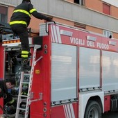 Intervento dei vigili del fuoco a Postua (foto archivio)