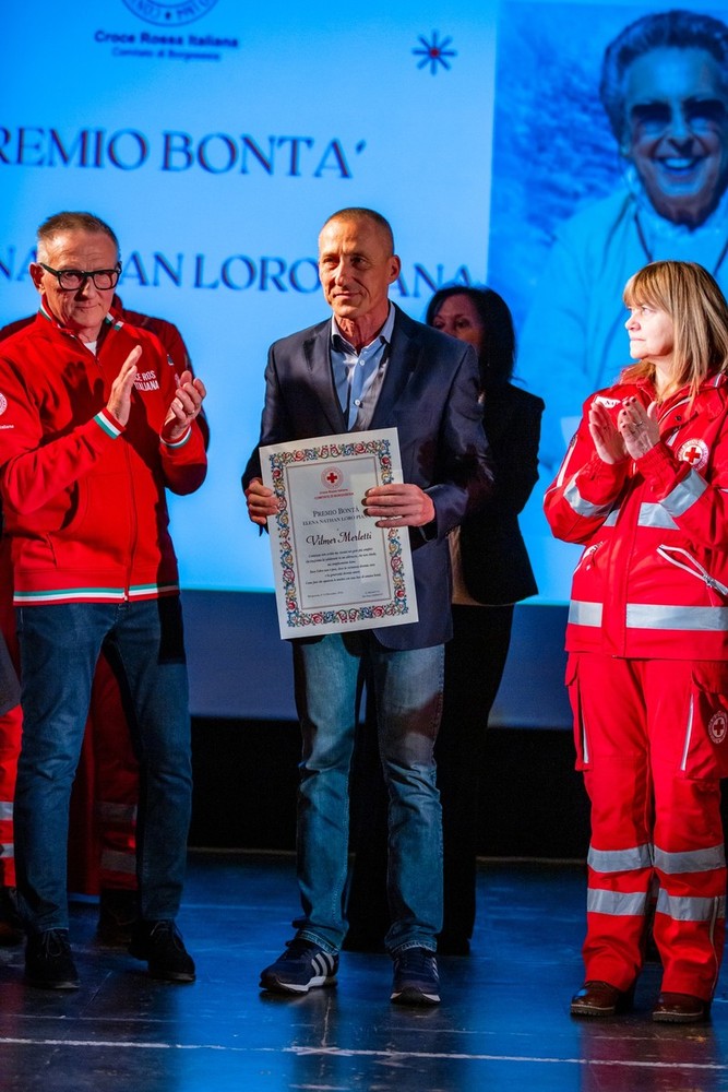 Premio Bontà 2024 a Vilmer Merletti