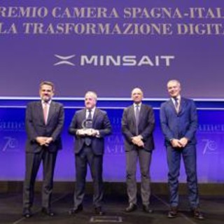 Minsait premiata dalla Camera di commercio di Spagna come azienda dell’anno